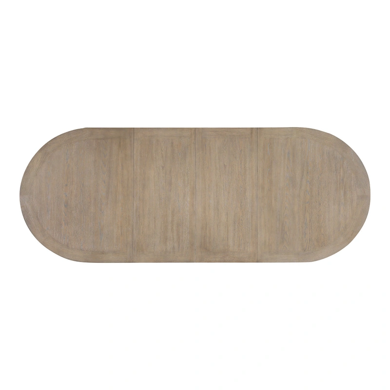 Furniture of America Lenn Modern Farmhouse Oak 102-inch Wood Extendable Dining Table