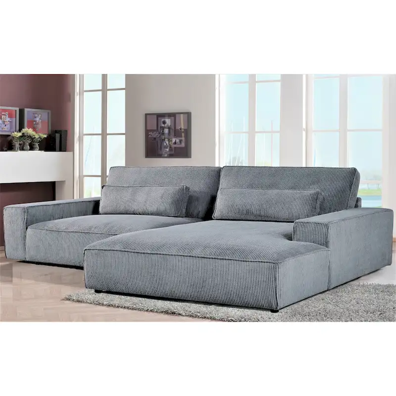 105.52-Inch Ultra-Wide Luxury Modular Sofa with Solid Wood Frame