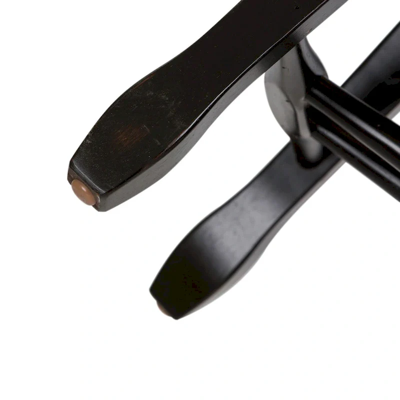 Treasures Rustic Black Sheaf Back Dining Chair (Set of 2)