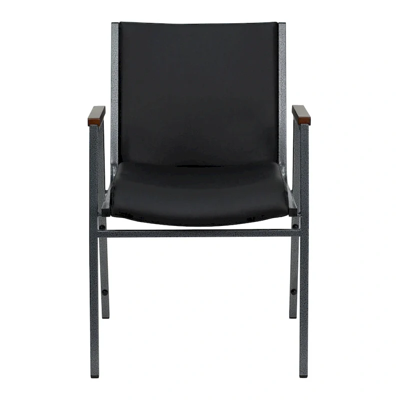 Heavy Duty Stack Chair with Arms - 21D x 21W x 31H