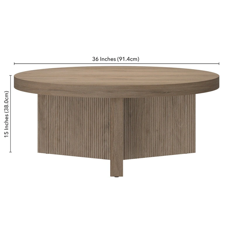 Holm 36 Wide Round Coffee Table - 36 Wide