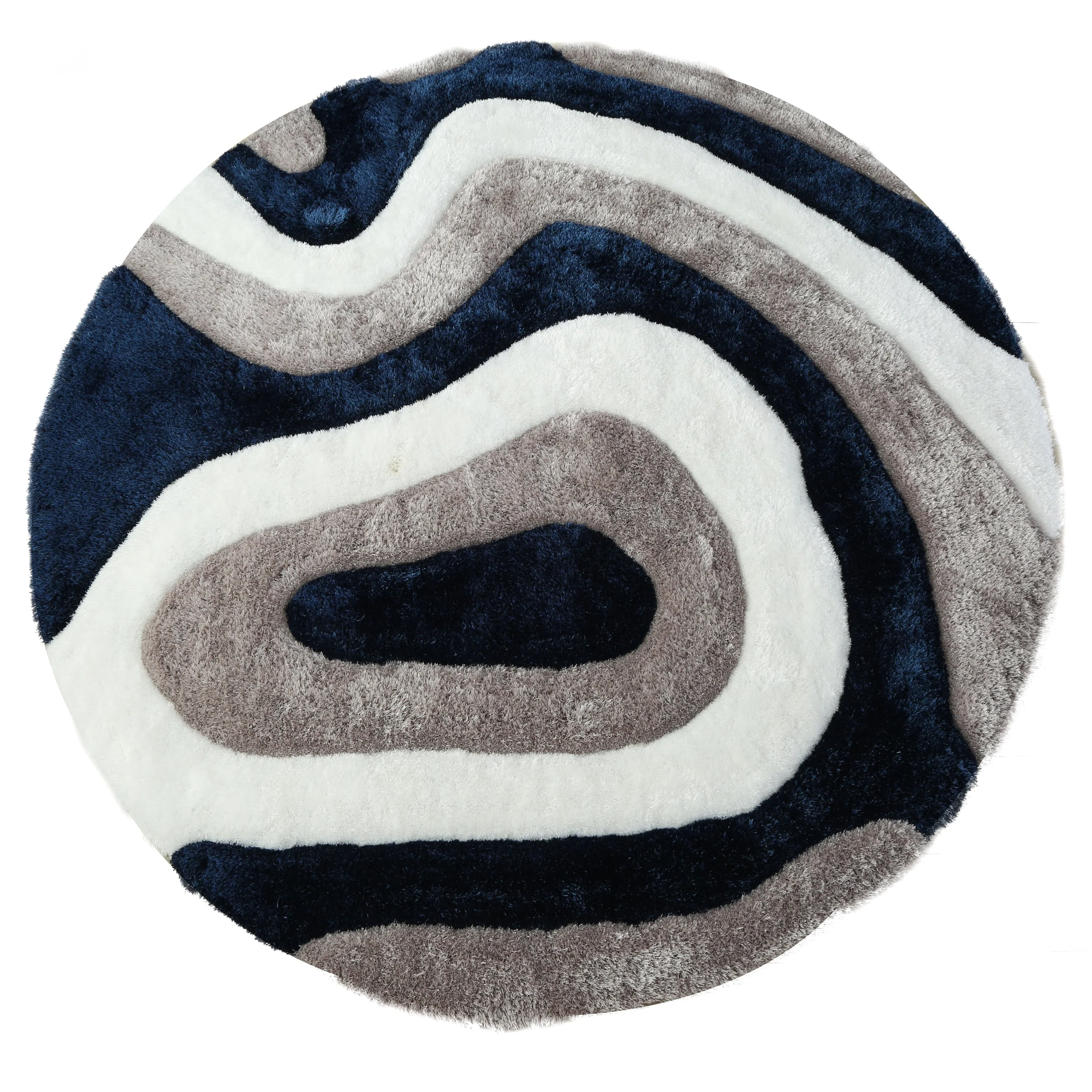 Mateos Shag Abstract Designed Area Rug