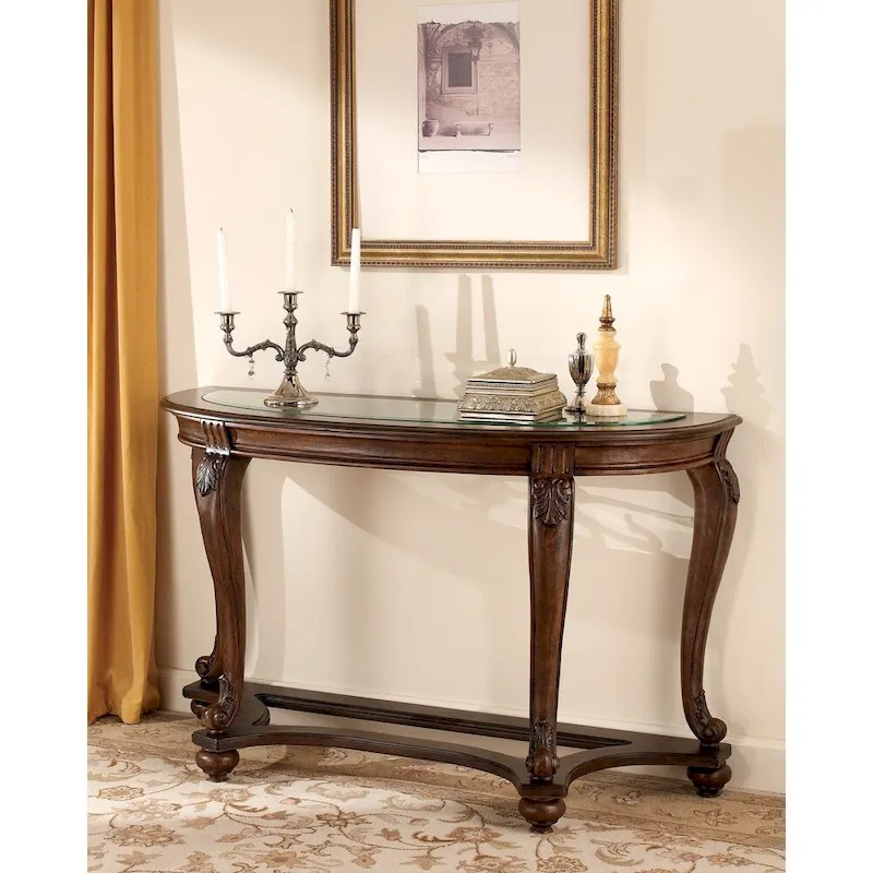 Norcastle Dark Brown Sofa Table