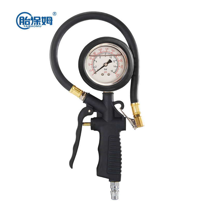 Seapeng DP-202 Liquid Filled Tire Pressure Gauge LCD Dial 230psi Range 5% Accuracy 1PSI/0.2BAR Resolution AC SCHNITZER X5 E70 SUV Compatible