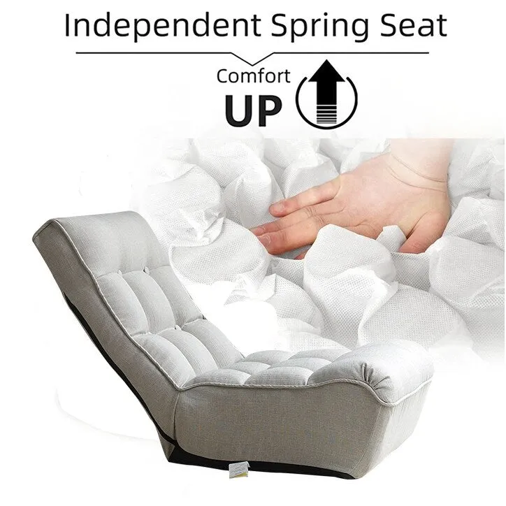 Tatami Balcony Japanese Reclining Chair - 41.30 x 23.60 x 29.00