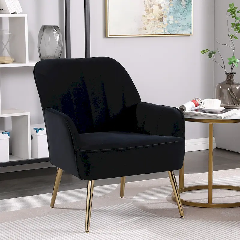 Suellyn 25.2-inch Wide Armrest Modern Chair