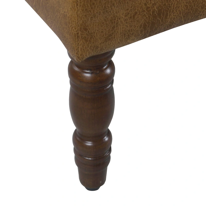 HomePop Classic Tufted top Upholstered Bench