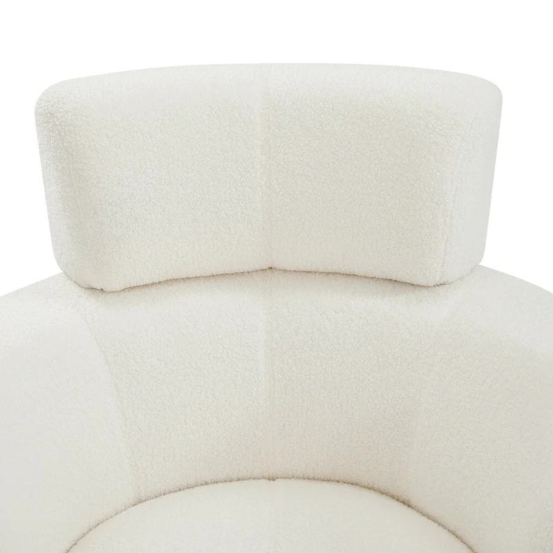 360Swivel Chair Upholstered Accent Barrel Chair