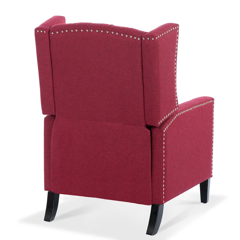 Wide Manual Wing Chair Recliner - 34.45 x 27.16 x 40.55