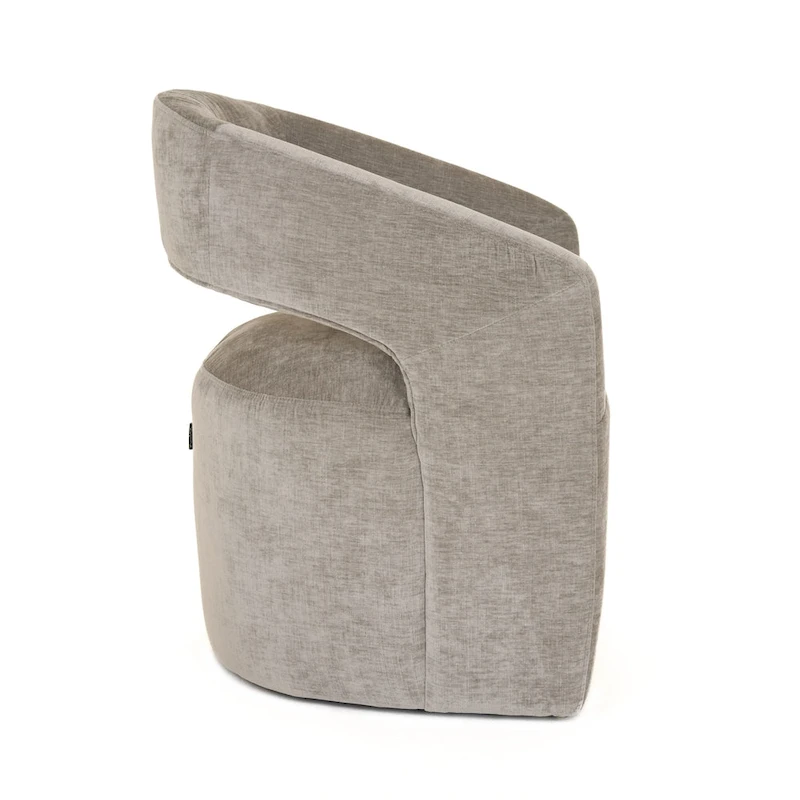 Modrest Angie Modern Grey Fabric Dining Chair