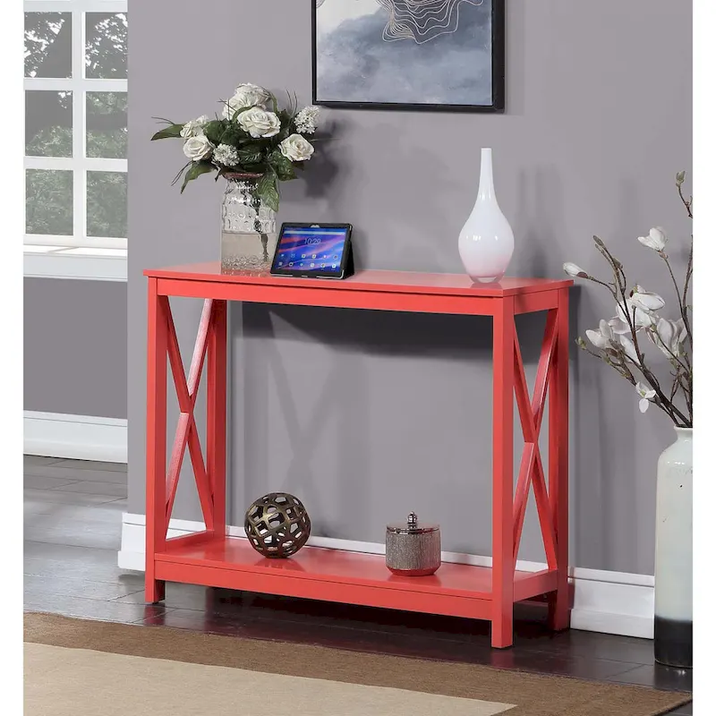 Convenience Concepts Console Table with Shelf