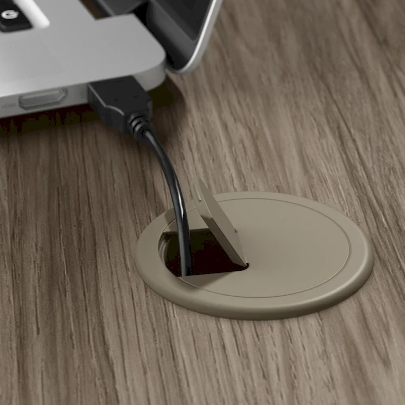 Hybrid 72W x 30D L Shaped Table Desk by Bush Business Furniture