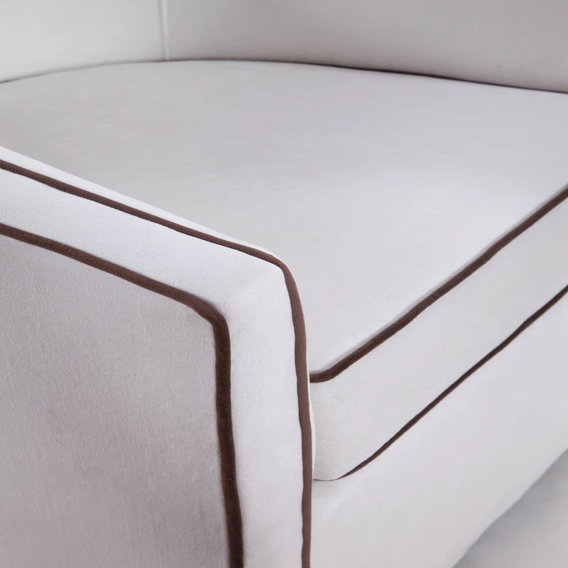 Kenton Barrel Style Swivel Chair by Greyson Living