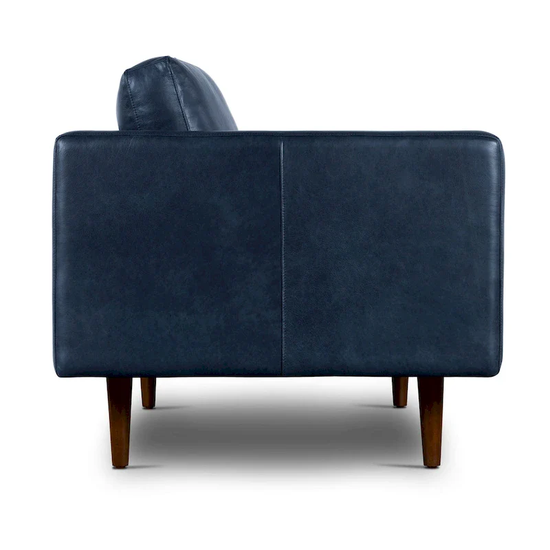 Poly & Bark Napa 72 Apartment Sofa - Full Grain Genuine Italian Leather