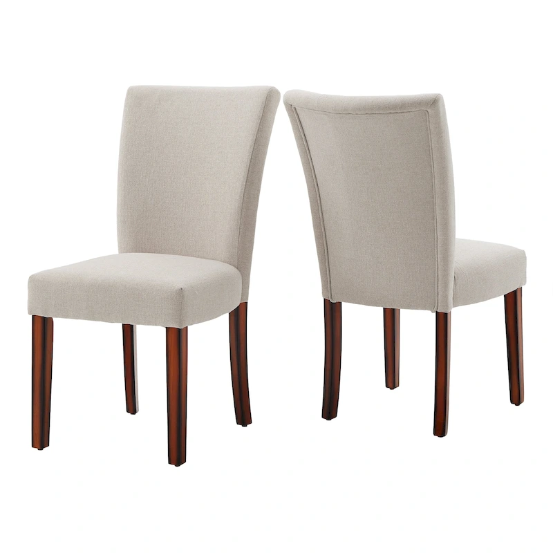 Cannes Upholstered Parson Dining Chair (Set of 2) by iNSPIRE Q Bold