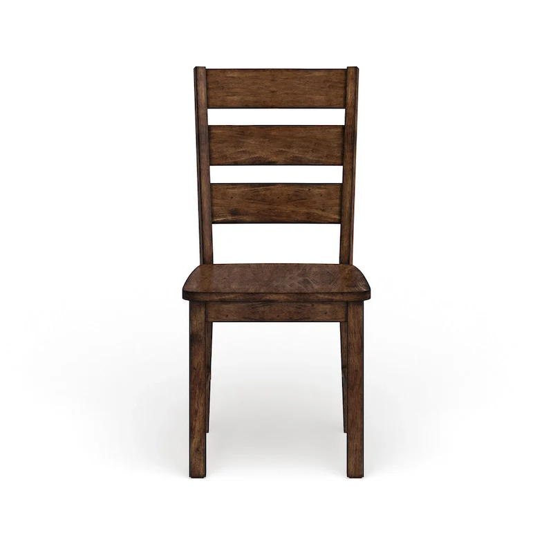 Mass Rustic Ladderback Wood Dining Chairs (Set of 2) by Furniture of America