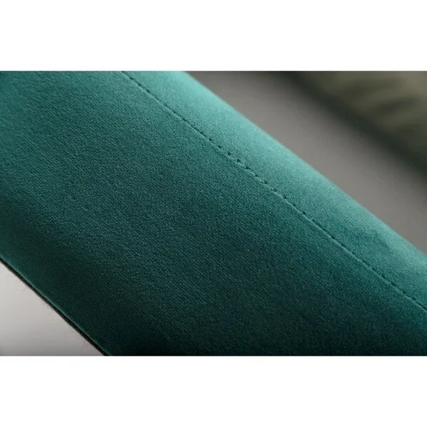 Carson Carrington Uddesbo Modern Green Fabric & Walnut Bed