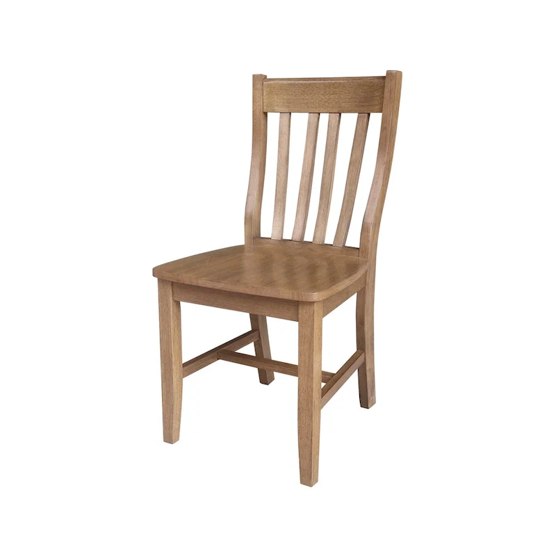 Quince Solid Wood Schoolhouse Chairs, Set of 2