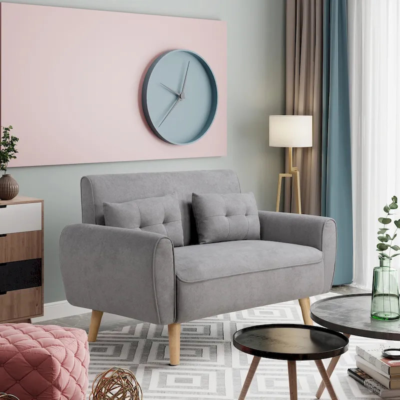 Futzca 47 Modern Loveseat Sofa