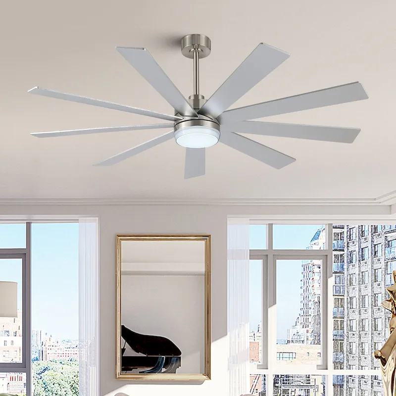 WINGBO 84  DC Motor Integrated LED Ceiling Fan with Remote Control
