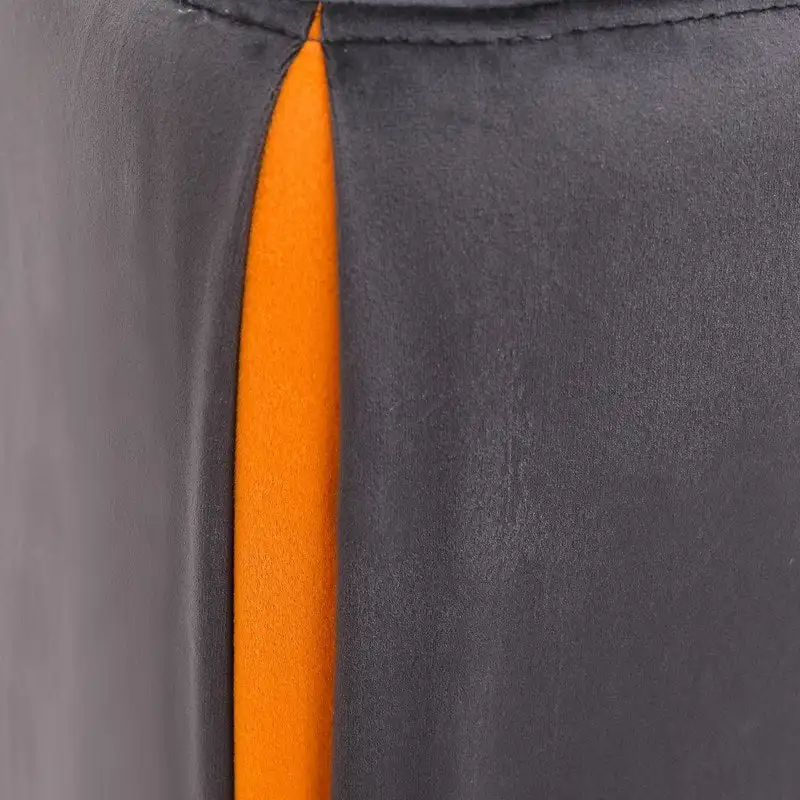 Adeco 14 Small Ottoman Footrest Stool- Velvet Seating Stool Ottoman