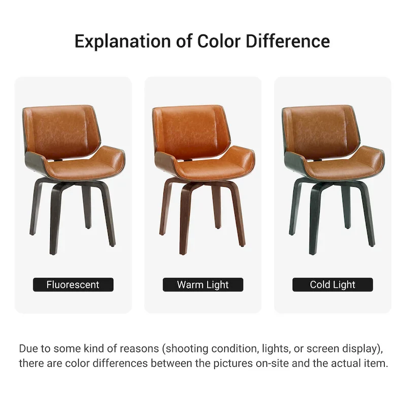 Art Leon Mid-century Modern Swivel Accent Chair