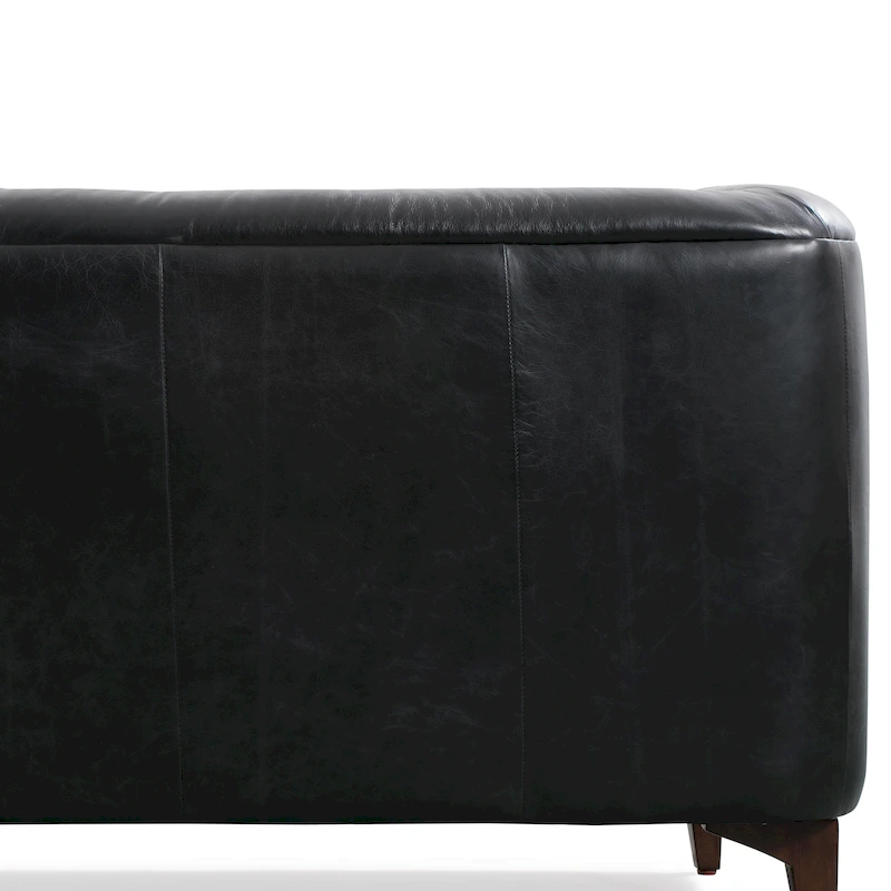 Poly & Bark Essex 89 Sofa - Full Grain Genuine Italian Leather