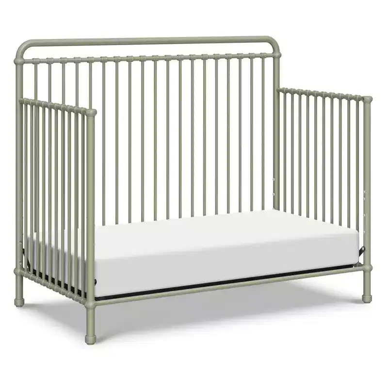 4-in-1 Convertible Metal Crib
