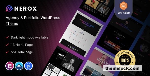 Nerox v1.1.2 - Agency & Portfolio WordPress Theme