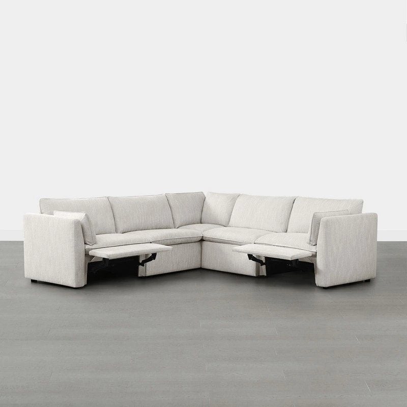 Cypress 107 W Power Reclining Sectional Sofa Couch