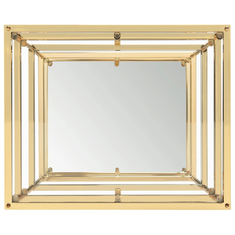 SAFAVIEH Vida 3-Tier Accent Table - 22 W x 18 D x 27 H - 22Wx18Dx27H