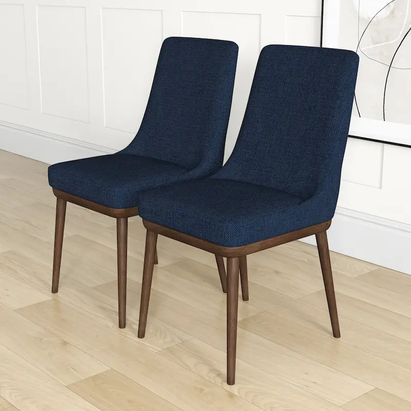 Belladonna Mid-Century Modern Dining Chairs (Set of 2)