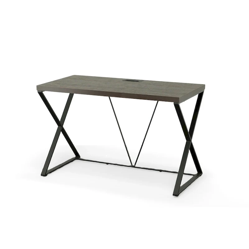 Carolina Living Kendall Computer Desk - Elm/Black