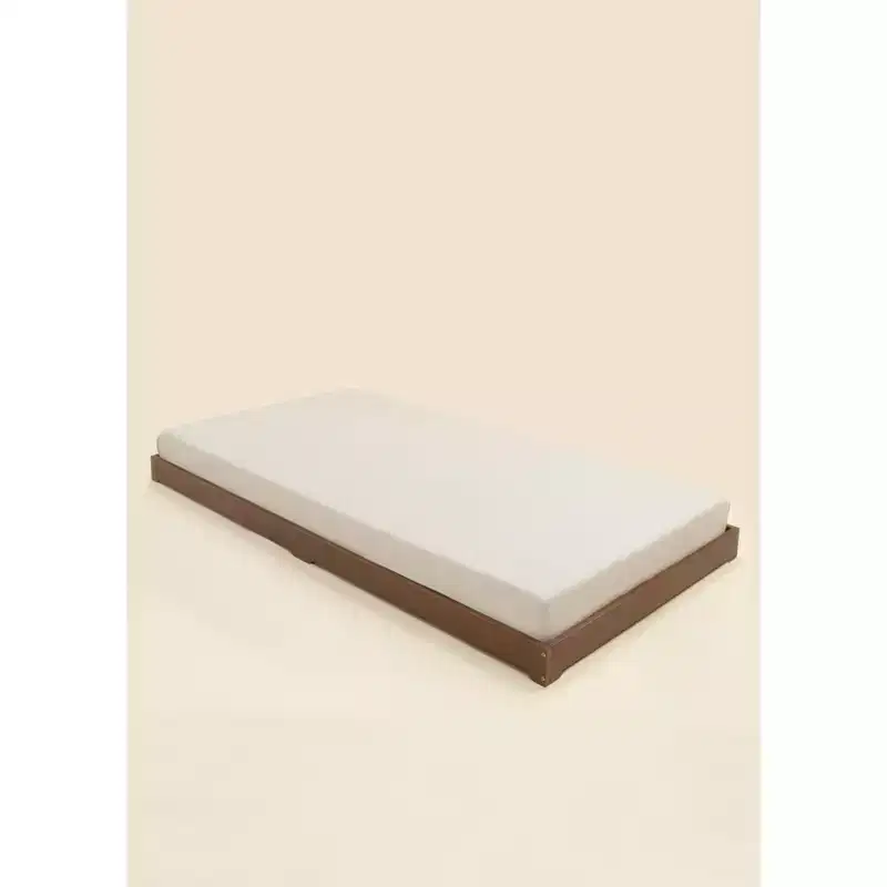 Coco Village - Wooden Bed Frame - Walnut