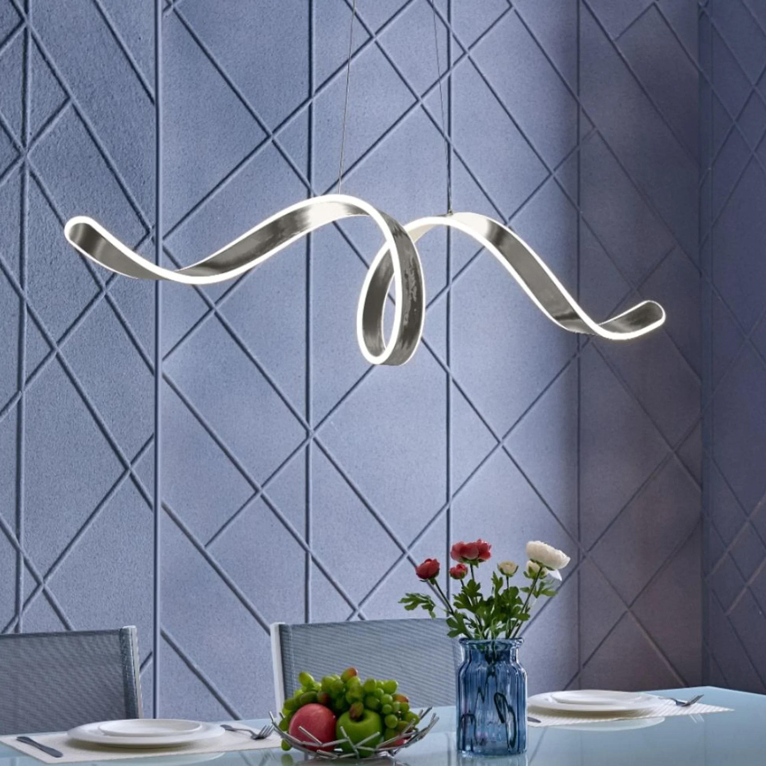 Cooper LED Chandelier in 2 Finishes