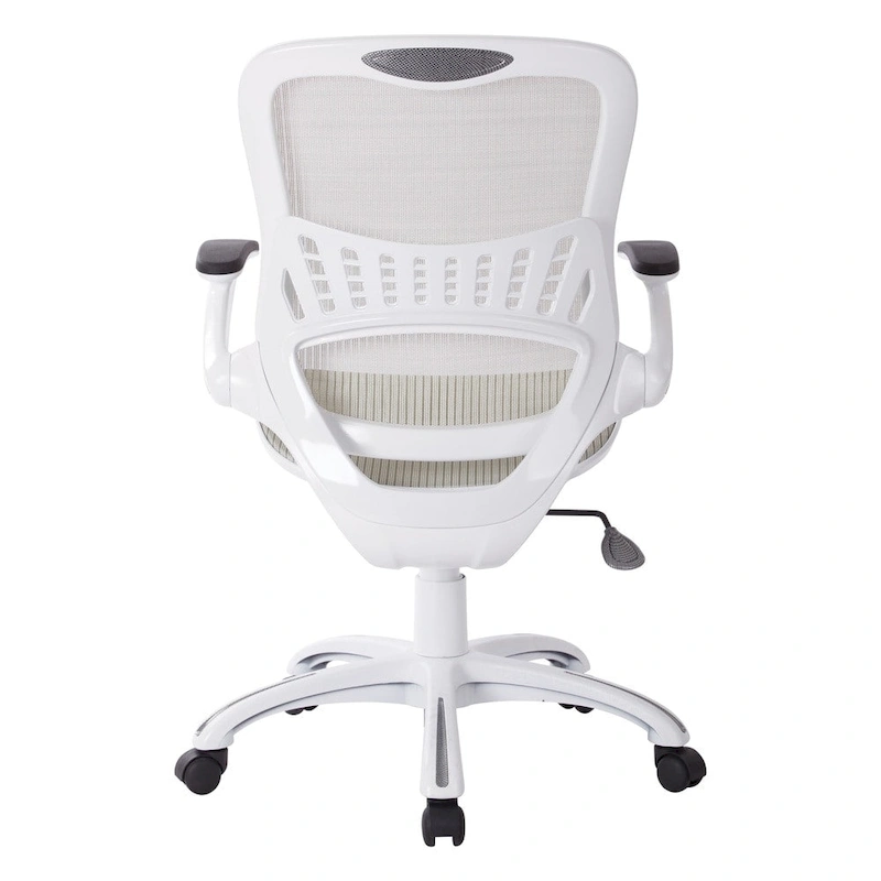Riley Office Chair with White Mesh Seat and Back