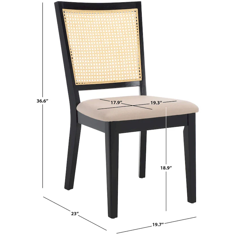 Home Margo 19-inch Dining Chair [SET of 2]. - 20Wx23Dx37H