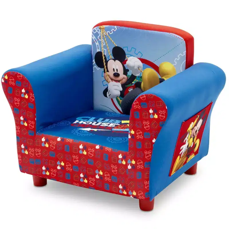 Delta Children Upholstered Kids' Chair - Mickey Mouse