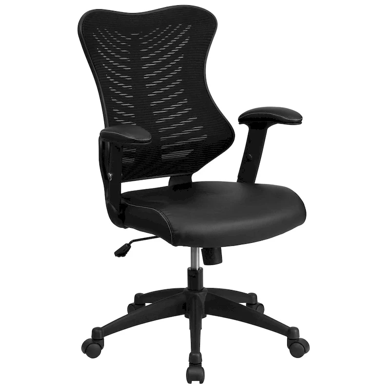 High Back Designer Executive Swivel Ergonomic Office Chair with Adjustable Arms