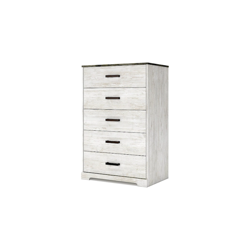Signature Design by Ashley Shawburn Contrasting Woodgrain Chest of Drawers