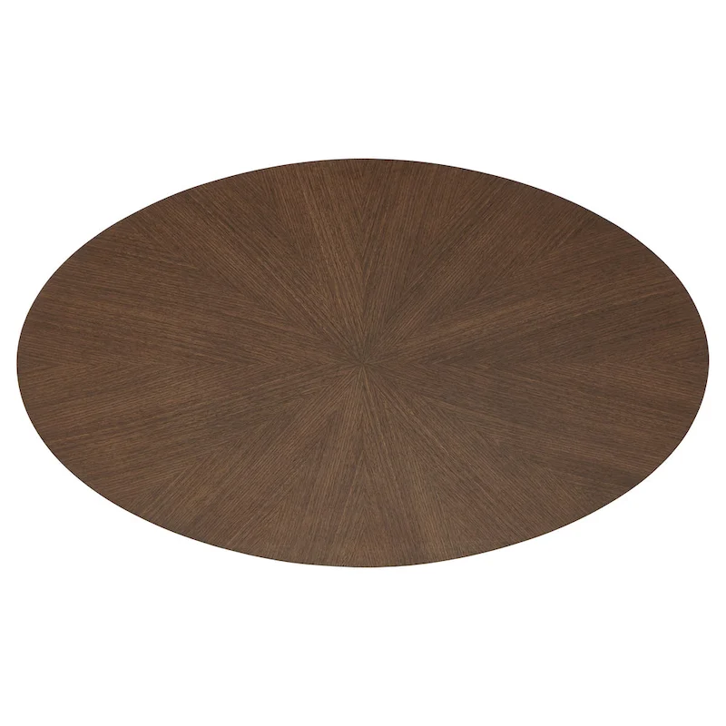 Rondo Mid-Century Walnut Finish Tables by iNSPIRE Q Modern