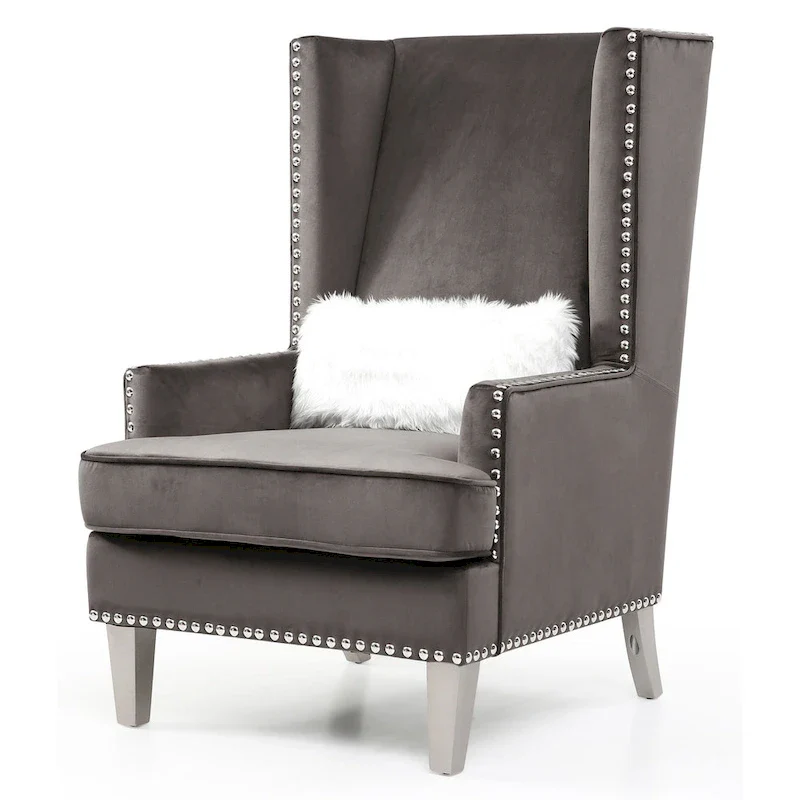 Velvet Accent Chair