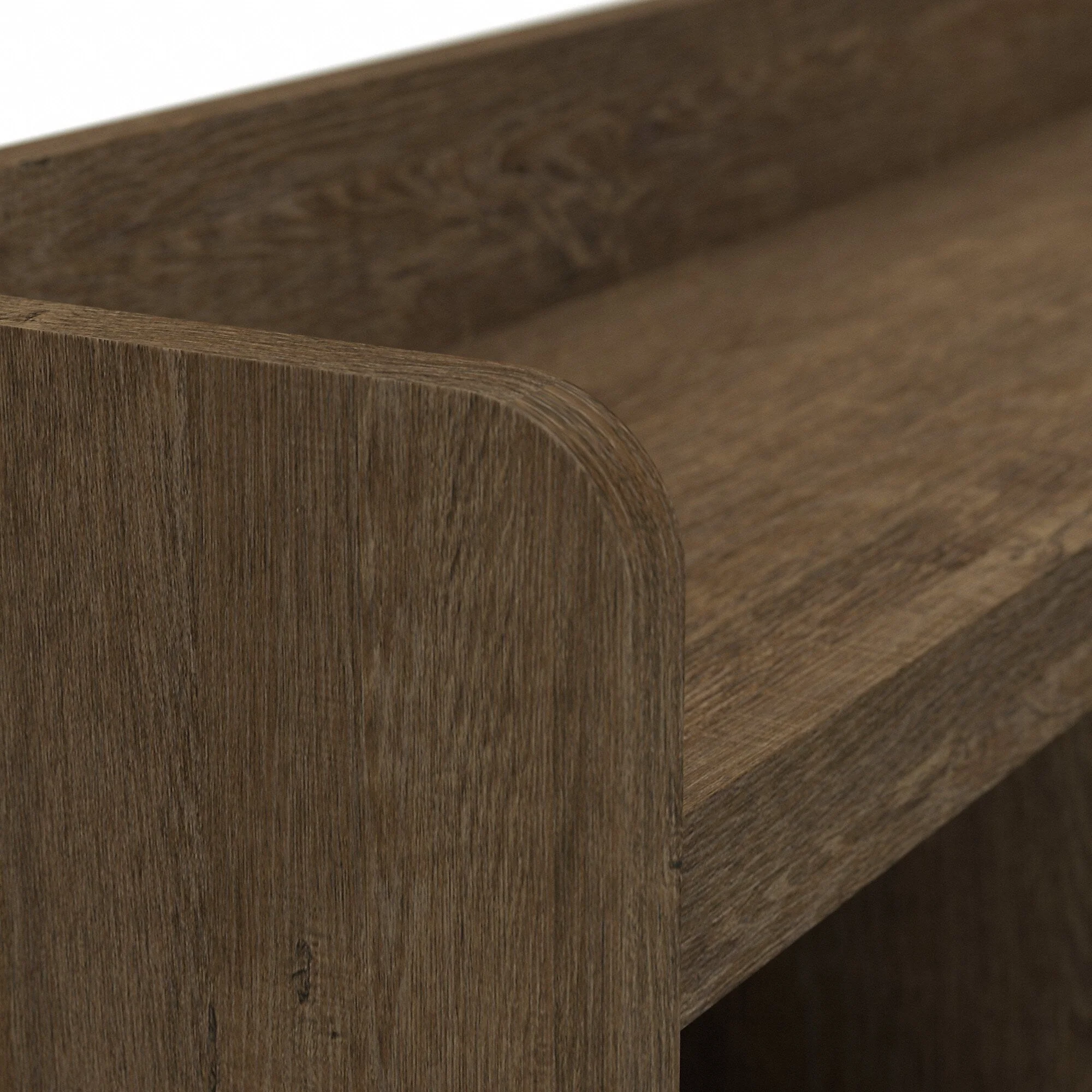 Woodland 40W Wall Mounted Coat Rack with Shelf by Bush Furniture