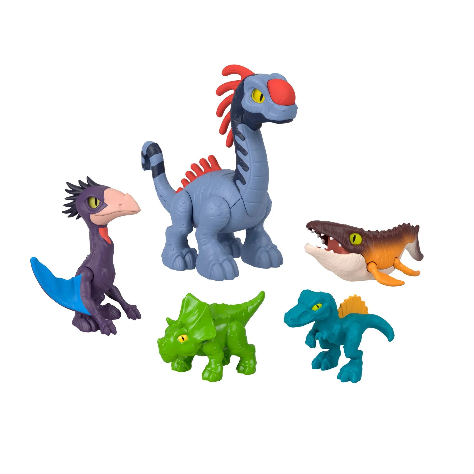 Fisher-Price-Multipack Dinosaures Air, Mer, Terre Imaginext