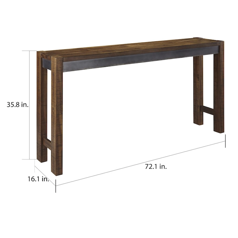 Signature Design by Ashley Gunnar Brown Long Counter Table