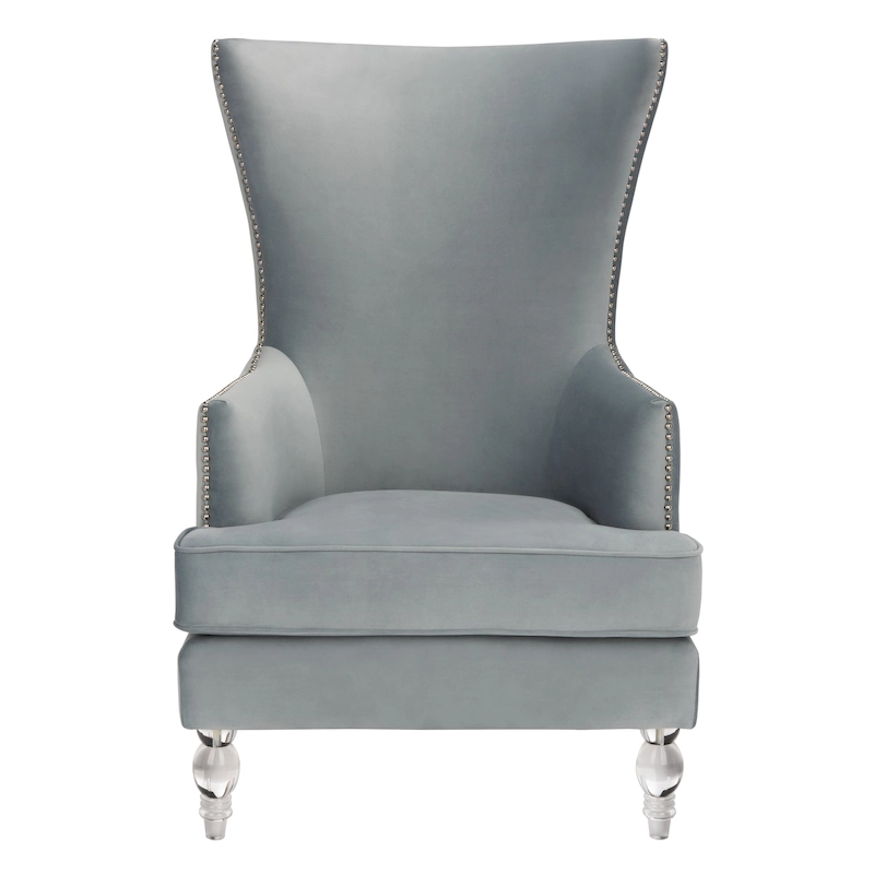 SAFAVIEH Couture Cath Modern Wingback Chair - 29Wx32Dx45H