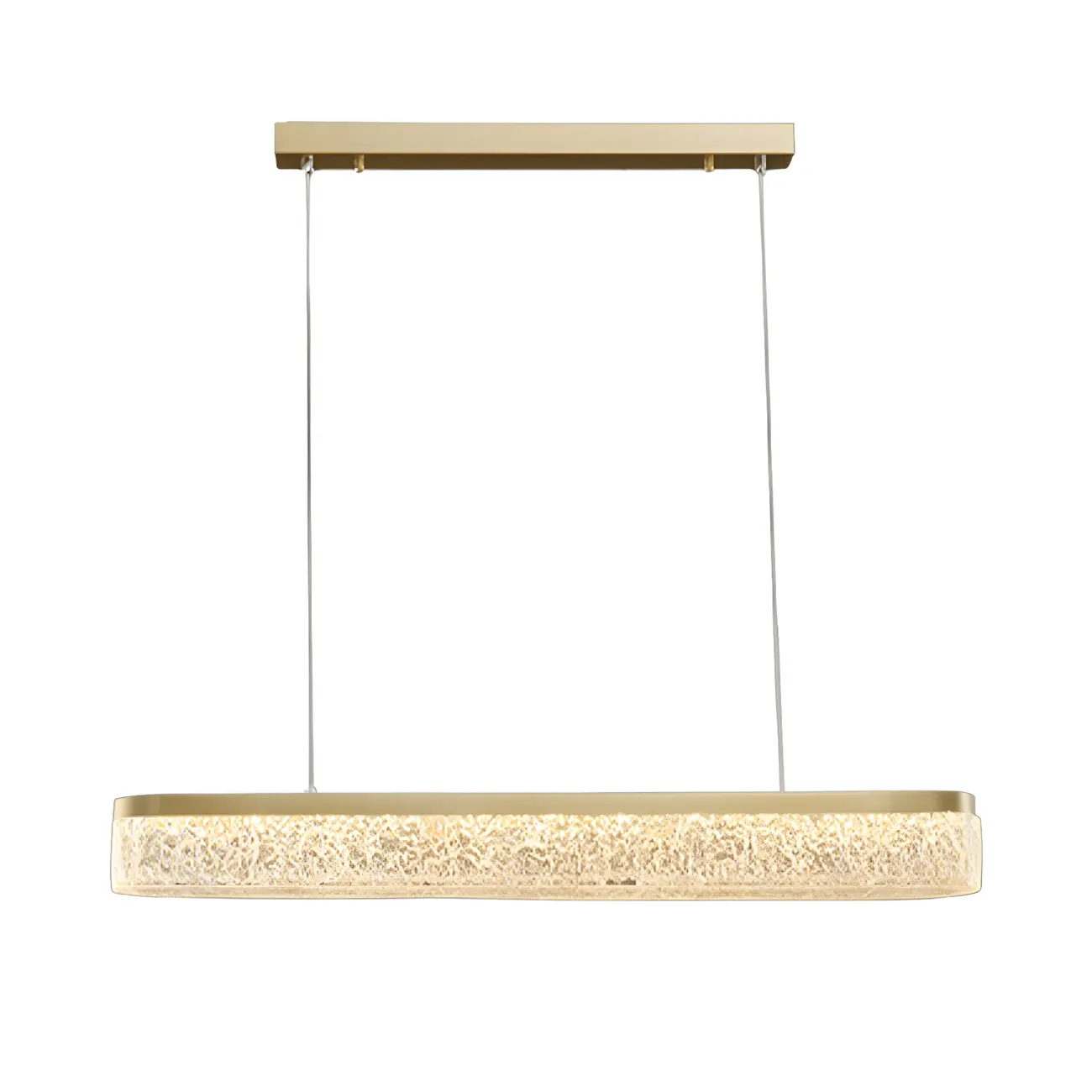 Modern Gold 3-Gear Dimming LED Kitchen Island Pendant Light