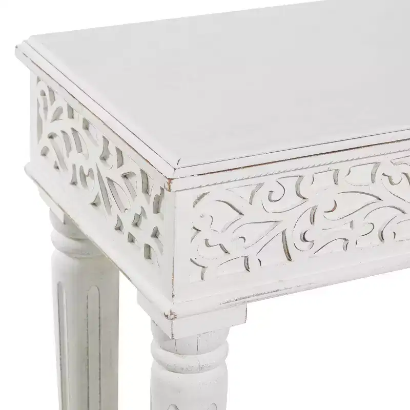 Farmhouse Mango Wood Console Table - Olivia & May