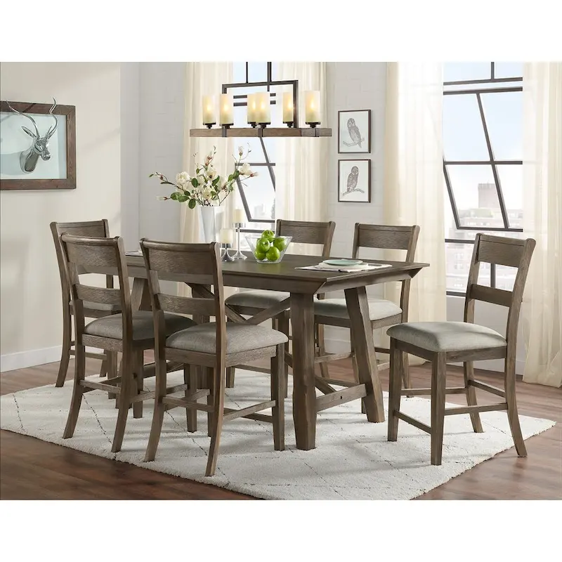 Vilo Home Hillcrest 5 Piece Counter Height Dining Set