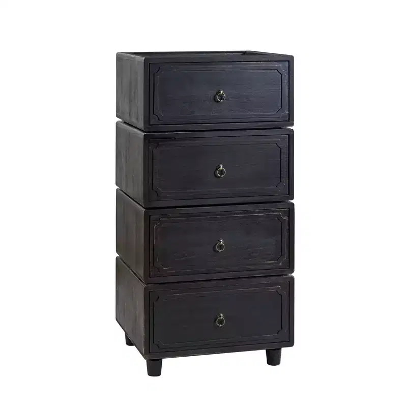 Oddone 2 - Drawer end table Set of 2 With Modular Design| ART OF LIVING DESIGNS